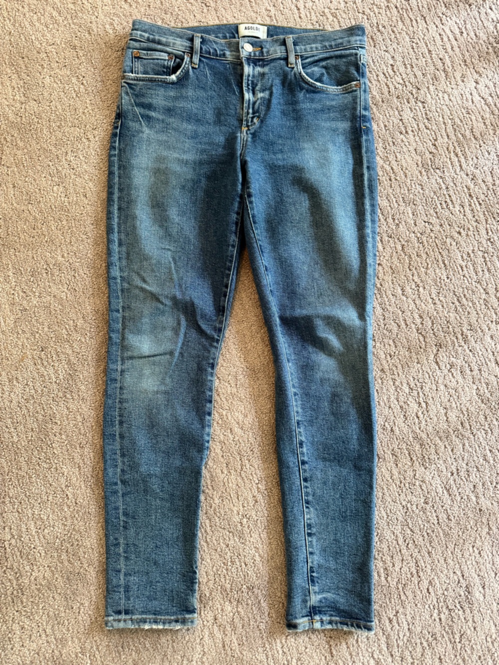 Agolde Light Blue Denim Jeans